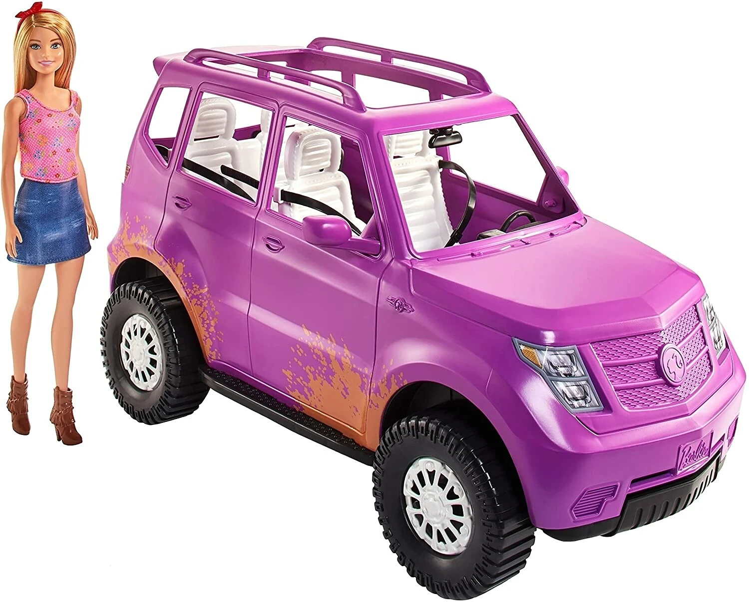Véhicule Barbie 4x4 Avec Poupée 3 Véhicule Barbie 4x4 Avec Poupée – Image 3