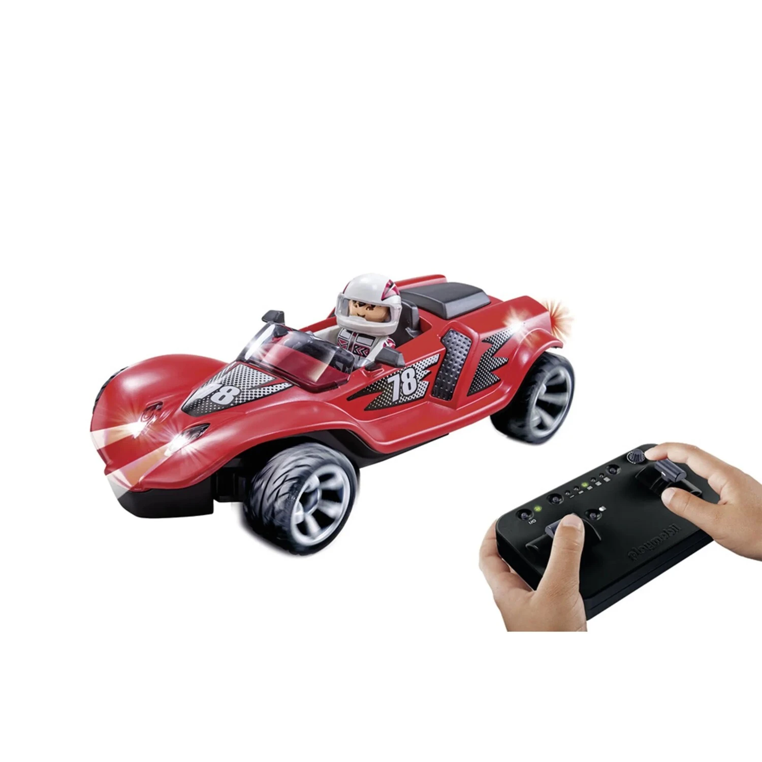 Playmobil Voiture De Course Rouge Radiocommandée - 9090 2 Playmobil Voiture De Course Rouge Radiocommandée - 9090 – Image 2