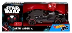Hot Wheels Voiture Radiocommandée Dark Vador Star Wars -Monde Jouet Pas Cher Magasin voiture radiocommandee dark vador star wars ref KT7805 4