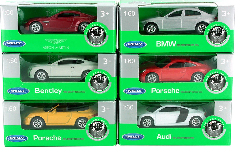 Welly 36 Voitures Miniatures 1/60 3 Welly 36 Voitures Miniatures 1/60 – Image 3
