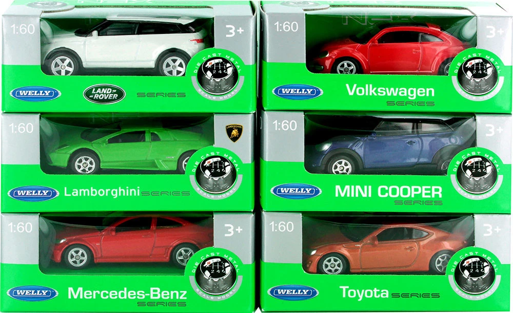 Welly 36 Voitures Miniatures 1/60 4 Welly 36 Voitures Miniatures 1/60 – Image 4